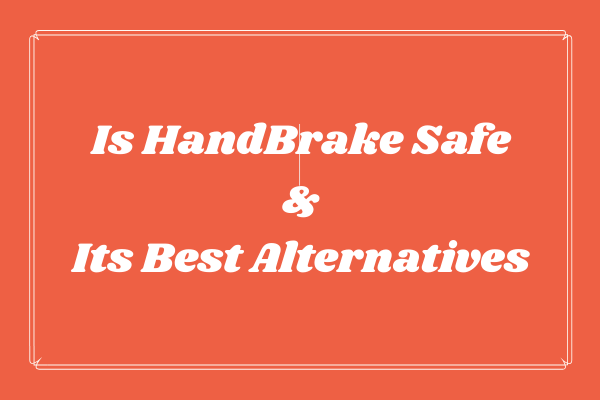 handbrake software