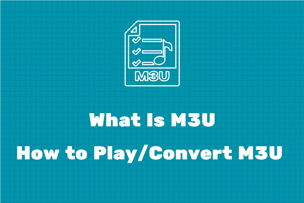 What Is an M3U File & How to Play/Convert M3U Files