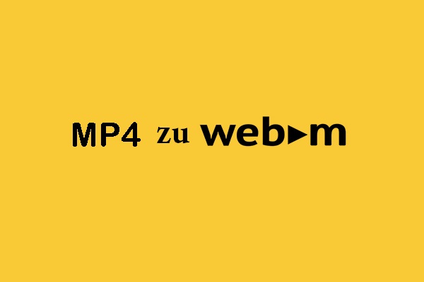 MP4 zu WebM konvertieren – Einfach und effektiv