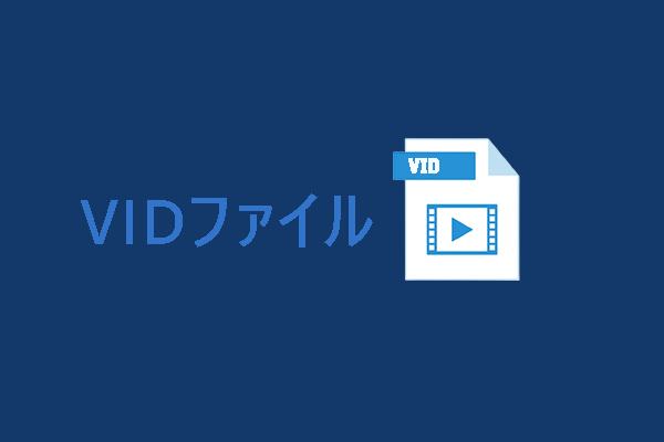 VIDファイル：VIDファイルとは何か、VIDを開く/変換する方法