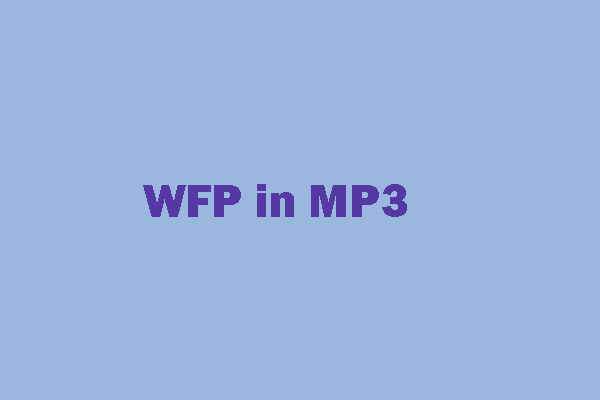 WFP in MP3 konvertieren: Eine einfache und schnelle Anleitung