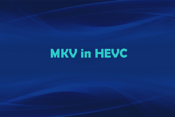 4 einfache und kostenlose Tools zur Konvertierung von MKV in HEVC